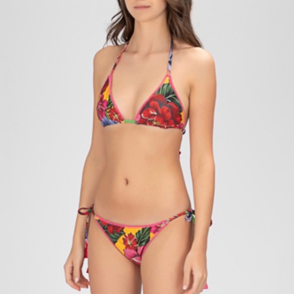 NWT! Farm Rio Winter Chita Reversible Bikini Set Size M (Rare find) - Picture 2 of 11